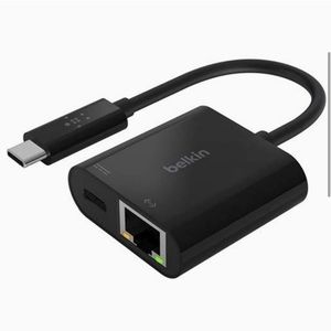 BELKIN new USB-C to Ethernet + charge adapter